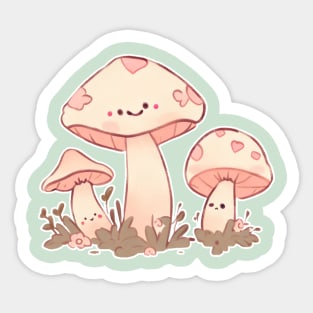 baby mushies Sticker